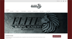 Desktop Screenshot of eliteboxingacademy.com